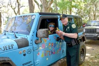 Participants at Leeperz Jeeperz, a fundraiser for NCSO Charities, Inc. on April 6 received sheriff ducks for their dashboard collections.  